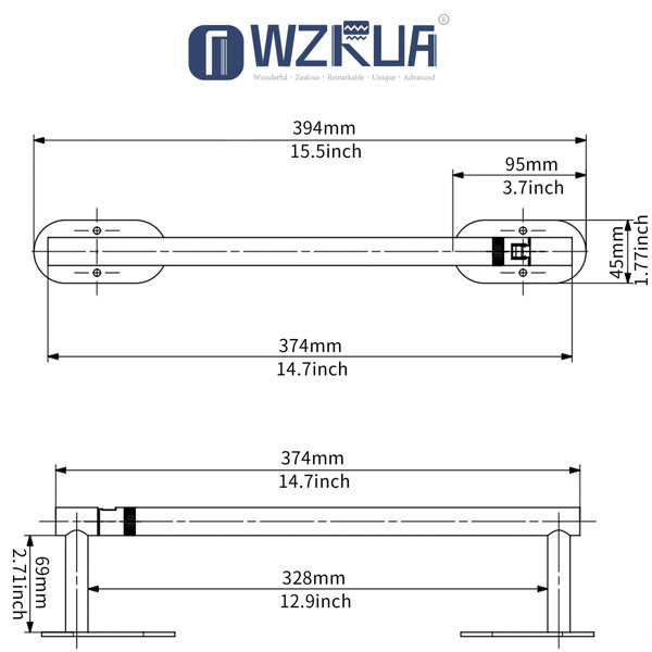 Latitude Run® Wall Mounted Paper Towel Holder Wayfair